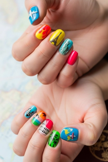 Bright Colors That Capture the Spirit of Travel