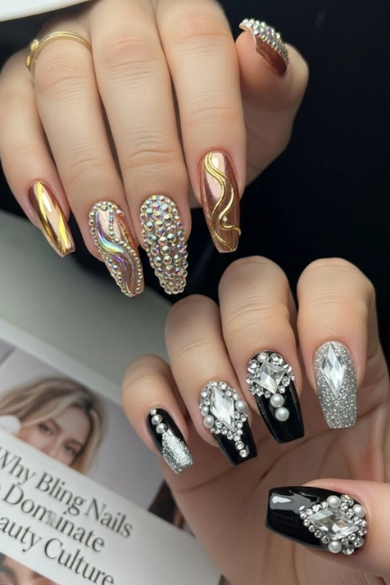 Why Bling Nails Continue to Dominate Beauty Culture