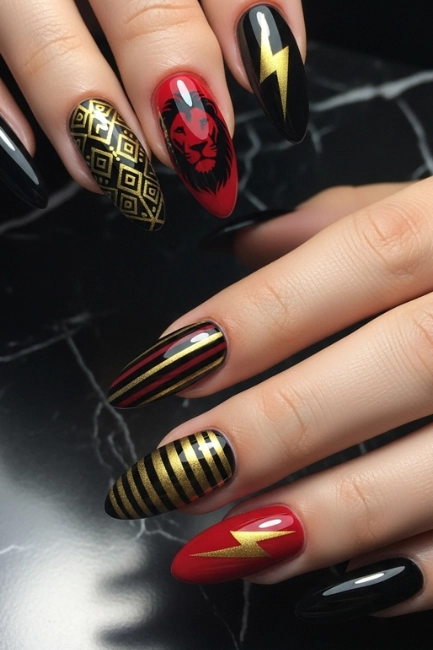 Bold Nail Art for a Fearless Statement