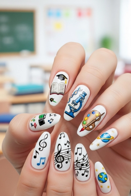 Nail Designs That Inspire Students