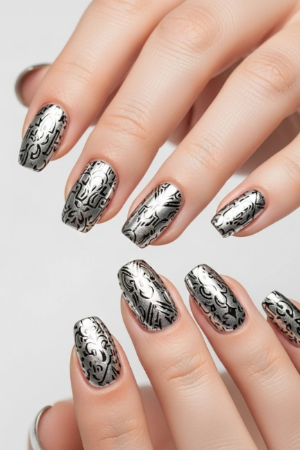Choosing the Right Nail Shape for Silver Designs