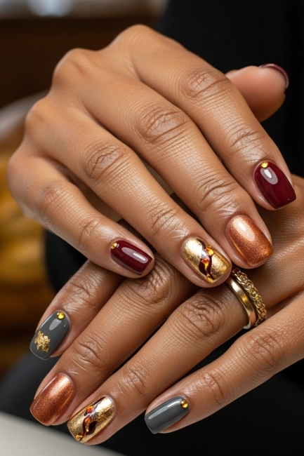 Short Fall Nails for Special Occasions