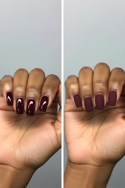 Gloss Versus Matte Finishes