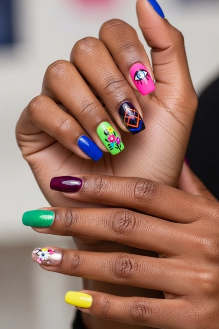 Nail Colors for Dark Skinned Women and Self-Expression