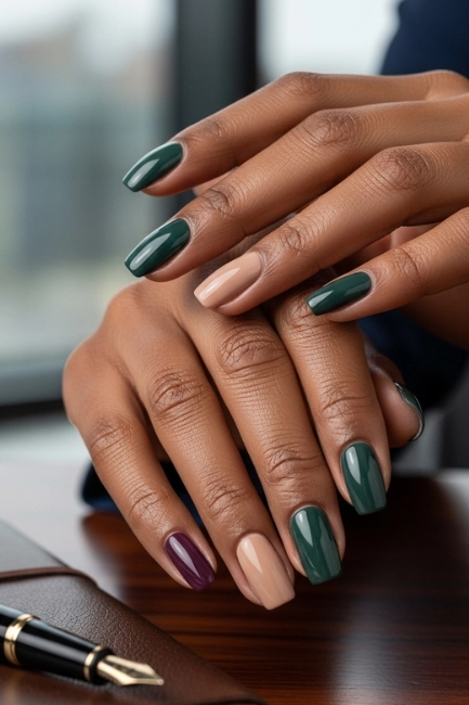 Nail Colors for Dark Skinned Women in Professional Settings