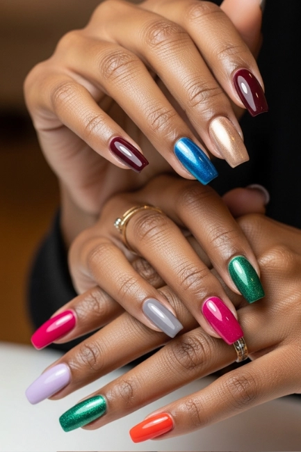 Nail Colors for Dark Skin Women and Confidence
