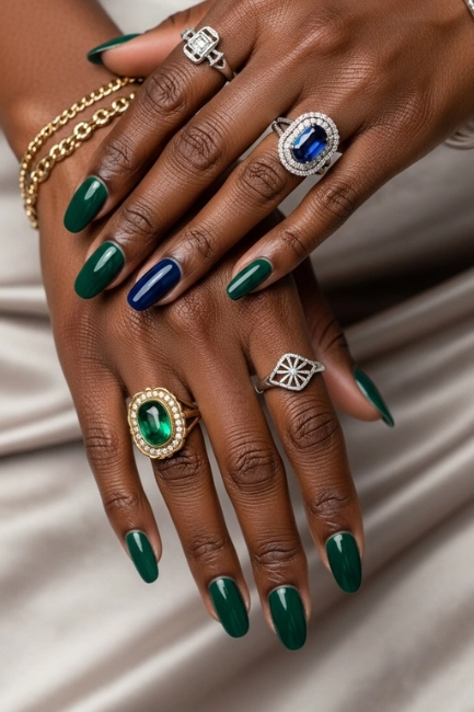 Matching Nail Colors With Jewelry