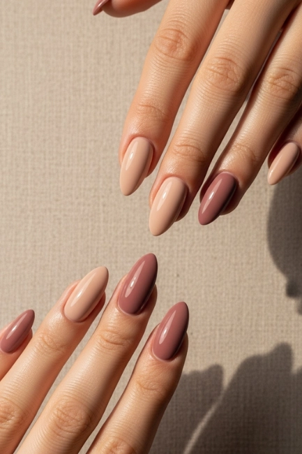 Mauve and Nude Harmony