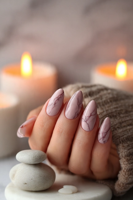 Soft Marble Elegance