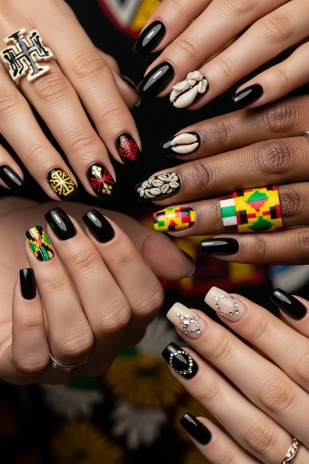 Cultural Influence on Black Nail Trends