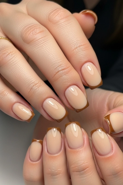 Cream and Mocha French Fusion
