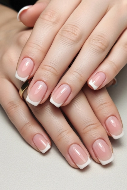 Natural Blush French Edge