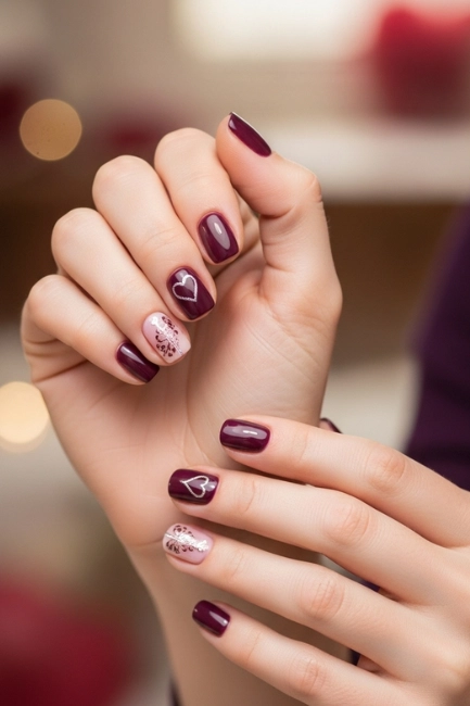 Deep Plum Romance