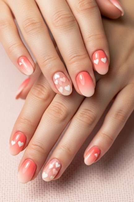 Soft Coral Ombre
