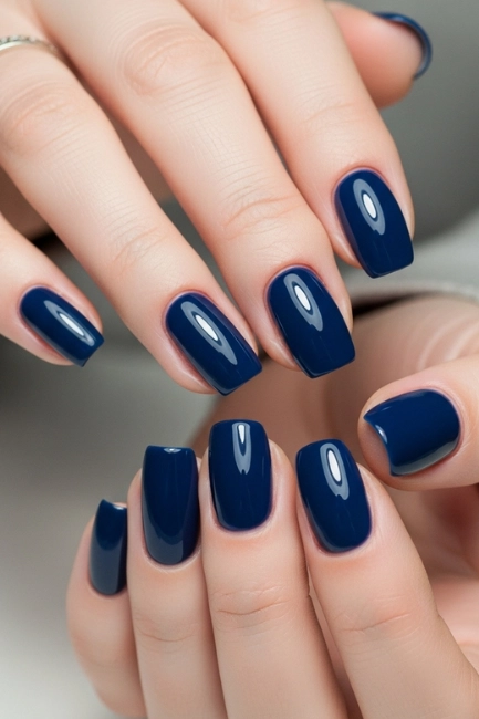 Navy Blue Classic Shine