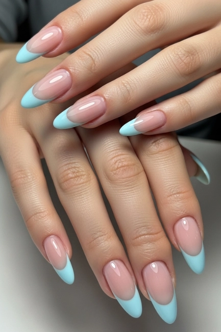 Baby Blue French Curve