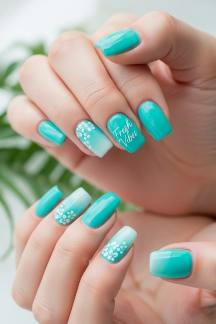 Turquoise Fresh Vibes