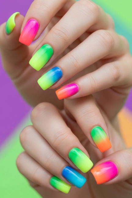 Neon Gradient Pop