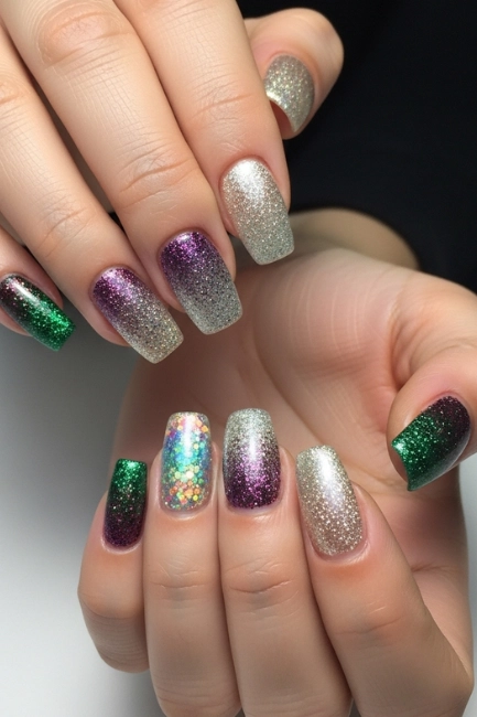 Glitter Ombre Techniques