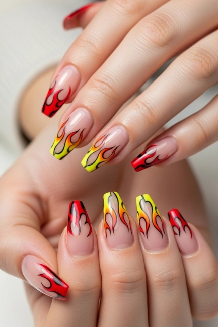 Graphic Flame Tips