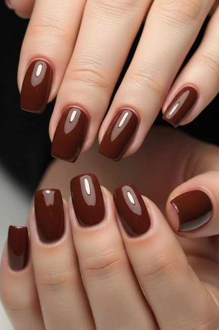 Glossy Chocolate Brown