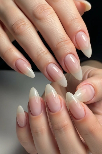 Transparent Gloss Nails
