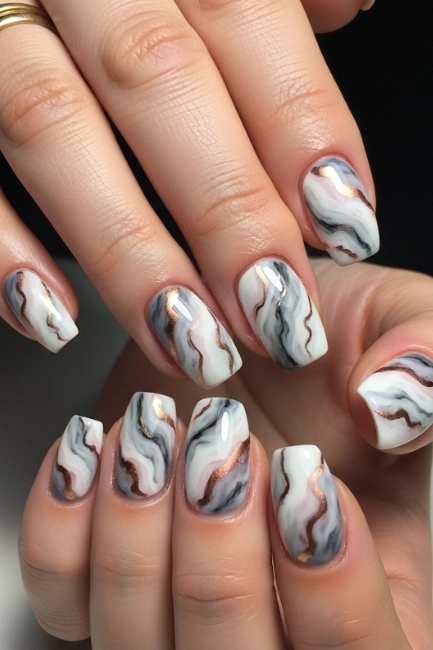 Marble Soft Swirls