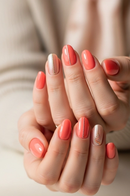 Soft Coral Chic