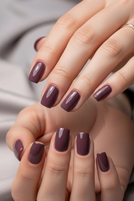 Muted Plum Sophistication