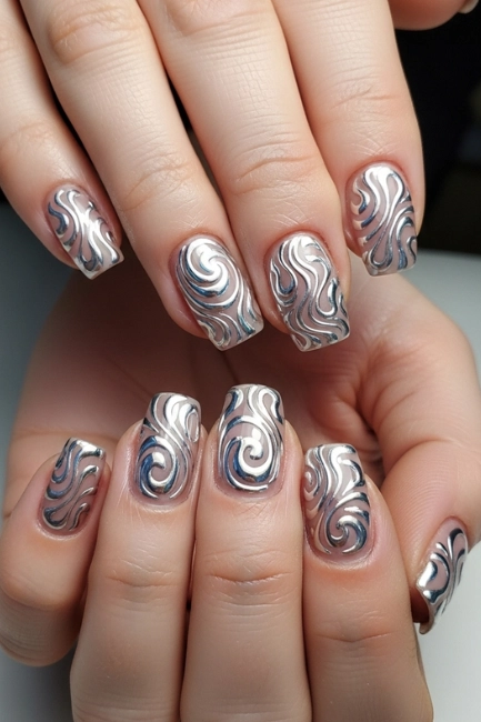 Chrome Swirl Detailing