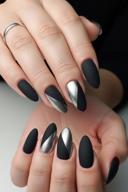 Diagonal Metallic Edge
