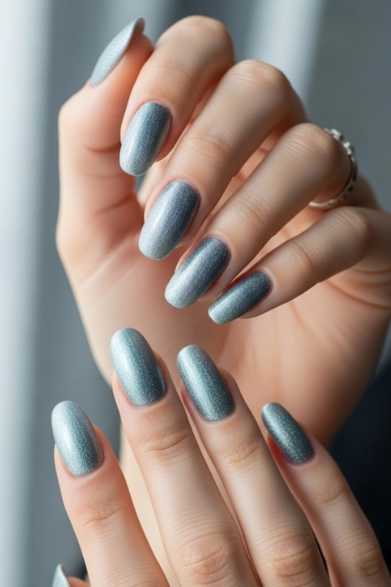 Frosted Metallic Finish