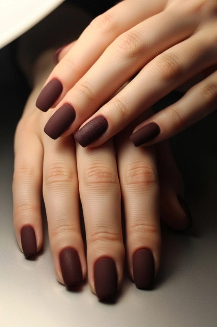 creative black acrylic nails