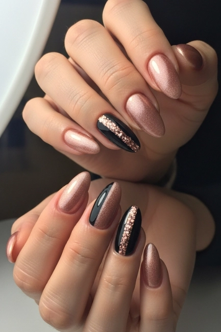 Rose Gold Contrast