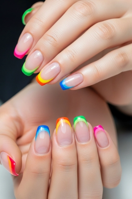 Rainbow Tip Delight