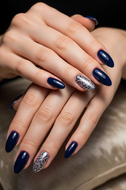 Midnight Blue Elegance