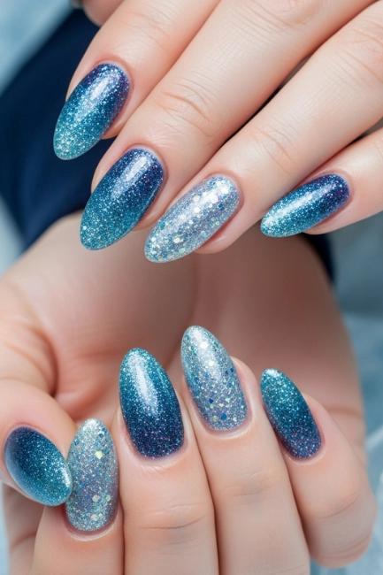 Icy Blue Sparkle