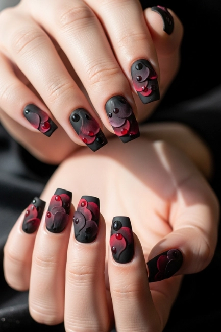 Shadow Rose Petal Style