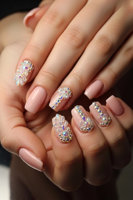 Crystal Clusters on Accents