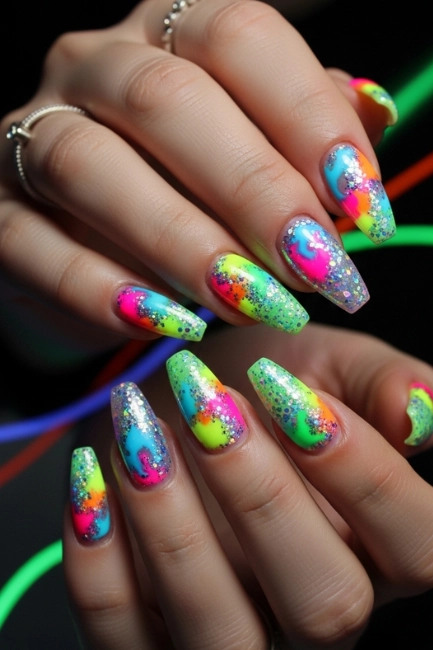 Neon Glitter Fusion