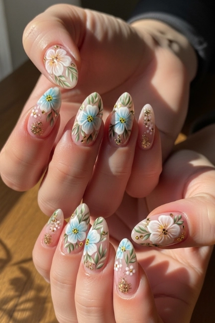 Floral Design Charm