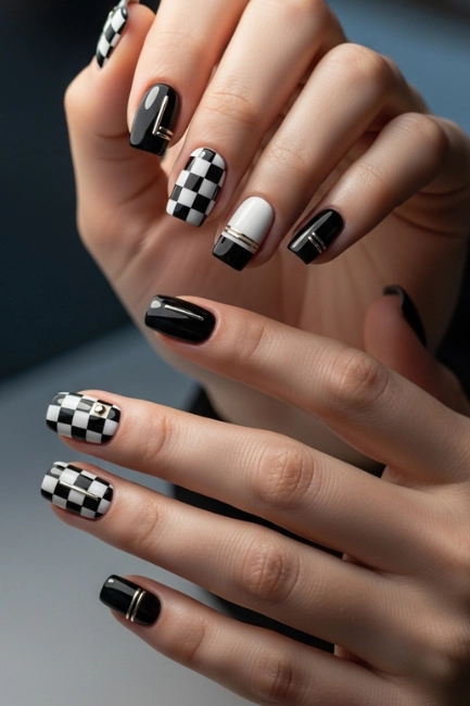 Checkerboard Cool Style