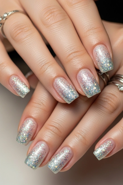 Soft Glitter Gradient