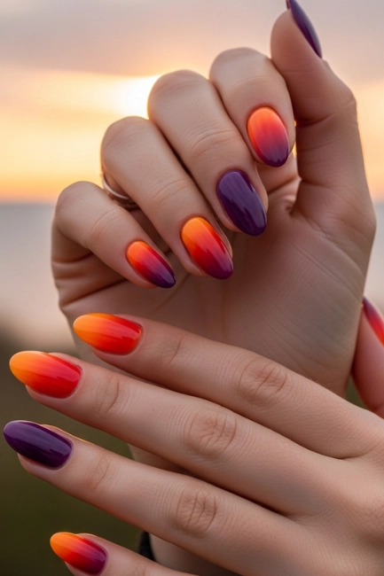 Sunset Ombre Glow