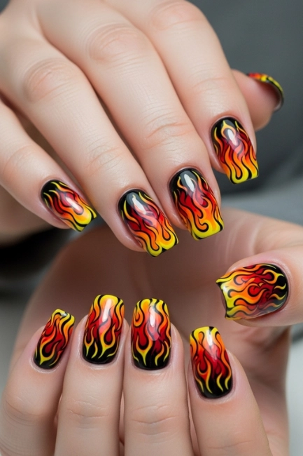 Fire Flame Art Design
