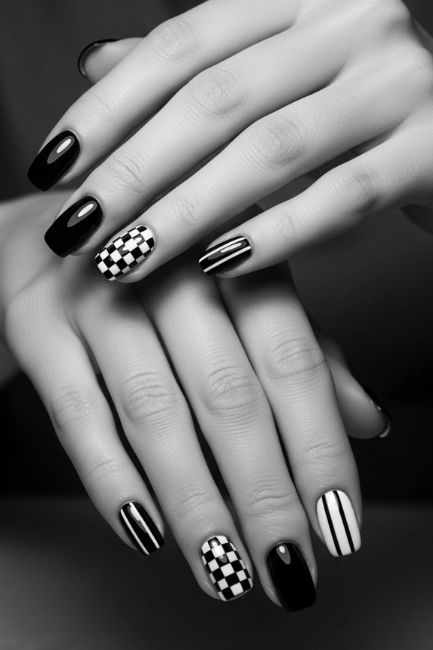 jack skellington nails