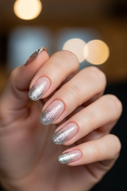 Glitter Accents for Subtle Sparkle