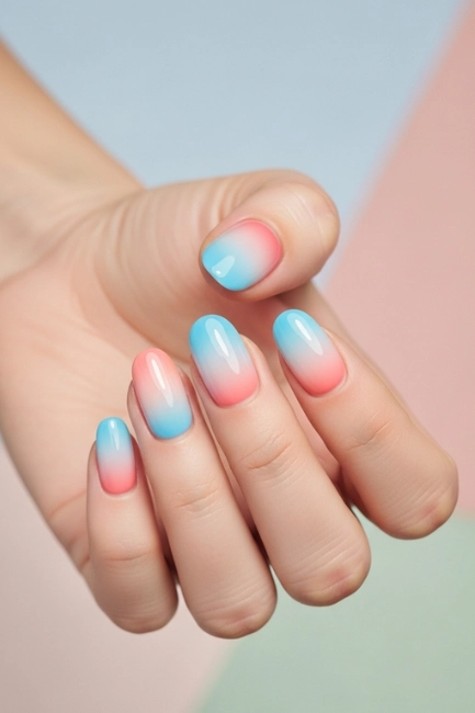 Ombre Nails for Smooth Color Blending