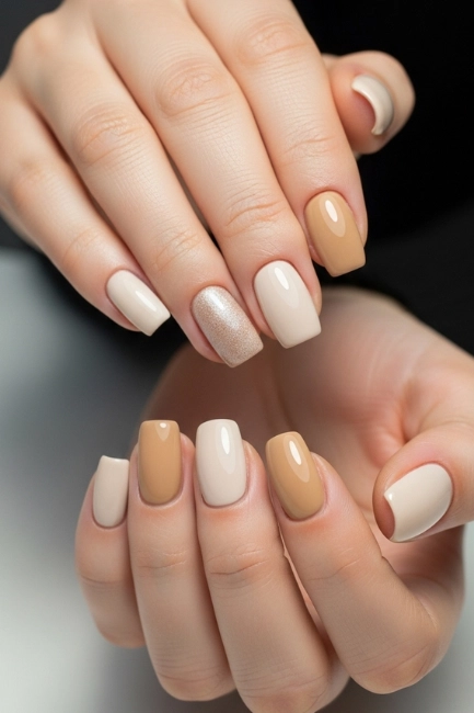 Different Shades of Beige for Nails