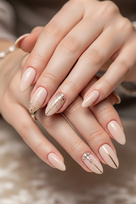 Beige Nails for Special Occasions